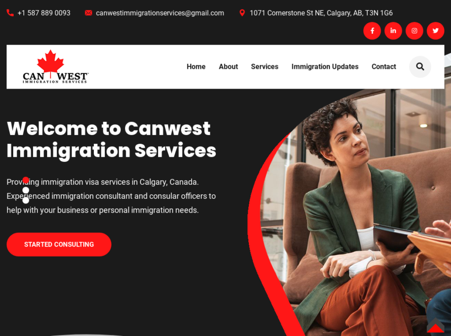 canwestimmigration.com