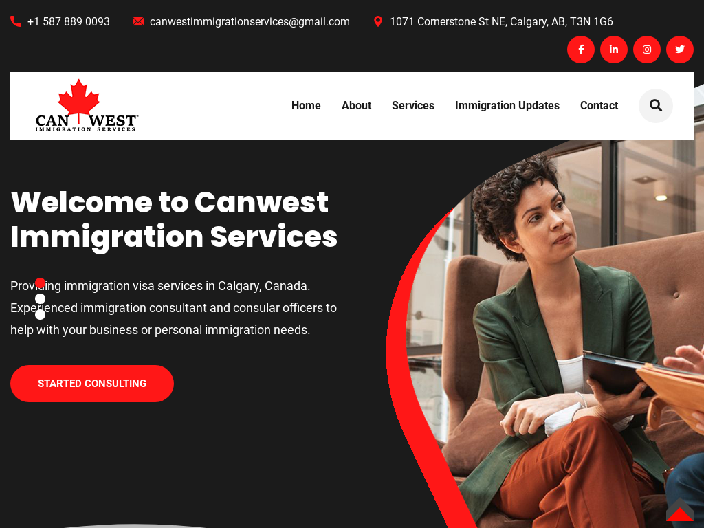 Canwestimmigration.com – Immigration Consultancy Company